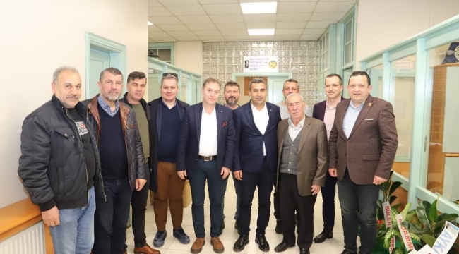 Akhisar TSO yönetiminden başkan Genli'ye ziyaret