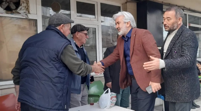 AKP il başkanı Hızlı 'dan mahalle ziyareti
