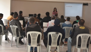 Alaşehir belediyesinde kurum içi iş sağlığı eğitimi