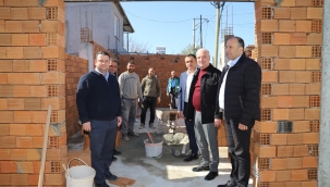 Bahadır'a muhtarlık binası