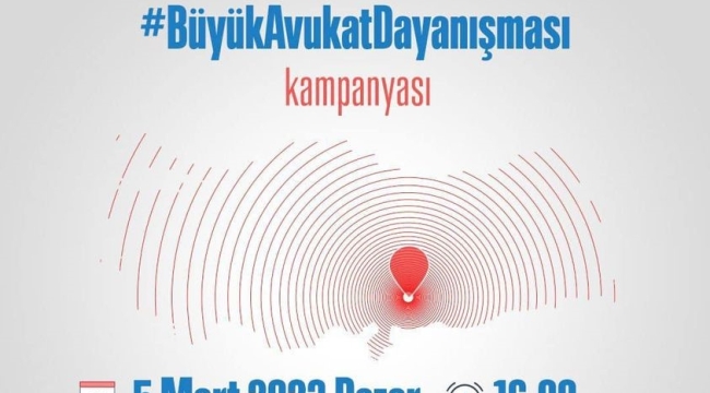 Barodan avukatlara kampanyaya katıl çağrısı