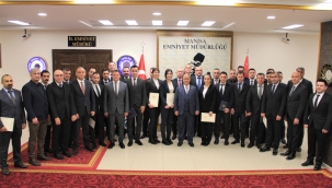 Başardılar başarı belgelerini aldılar