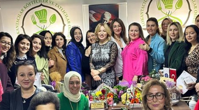 Başkan Gören,üye işletmeci kadınların gününü kutladı