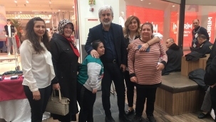 Başkan hızlı sergi açılışına katıldı