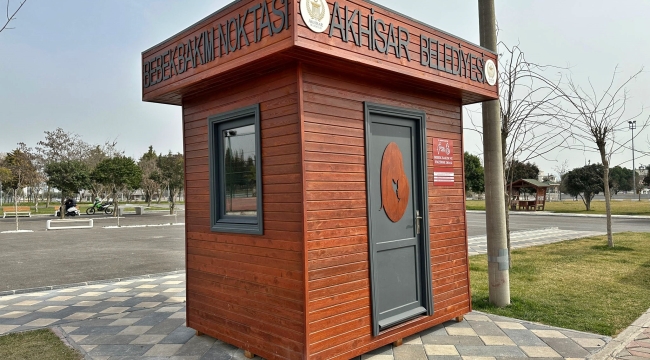 Bebek emzirme ve bakım kabininin ilki Akhisar'da hizmete sunuldu