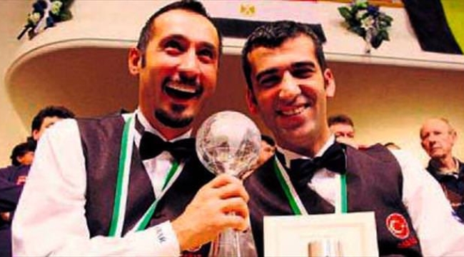 Bilardoda A Milli takım, üst üste 3'üncü kez dünya şampiyonu