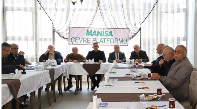 Çevreciler Saruhanlı 'da toplandı