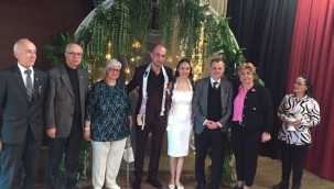 CHP'lileri buluşturan nikah töreni