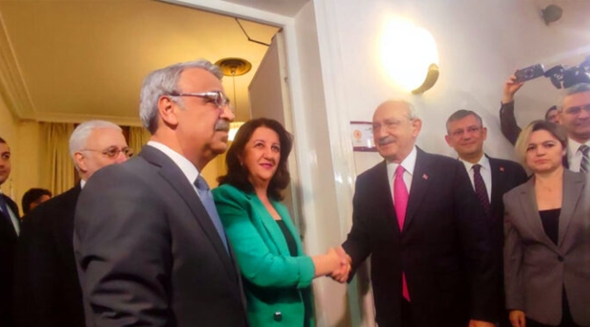 CHP ve HDP görüşmesi başladı