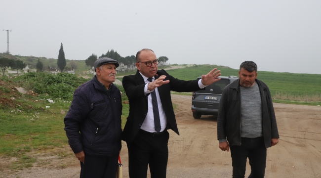 Çok amaçlı salon ve halı saha temeli atılıyor