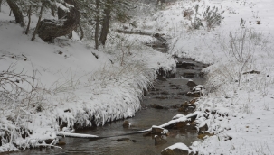 Demirci beyaza büründü