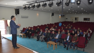 Demirci'de YKS bilgilendirme toplantısı yapıldı