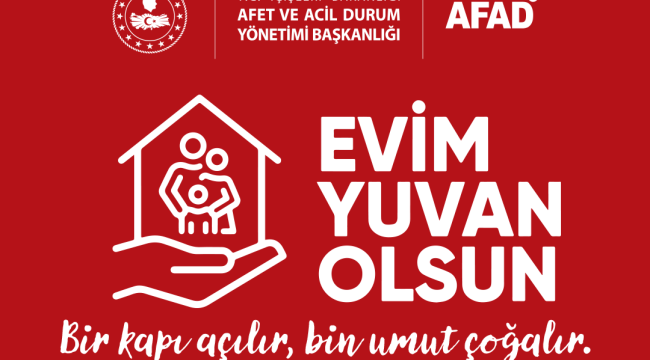 "Evim Yuvan Olsun"projesi kapsamında 18 aile yerleştirildi