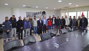 Genç romanlar derneğinden başkan Dutlulu'ya zayaret