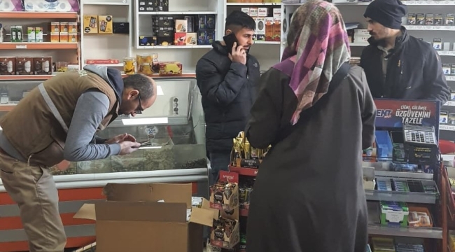 Gıda kontrol ekipleri, Adıyaman'da