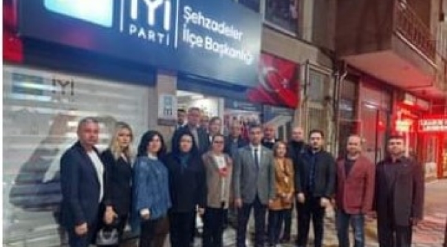 İyi partide aday ilçe başkanına saldırdı