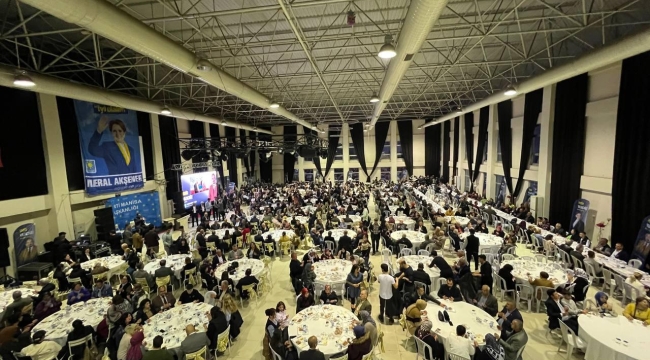 İyi partililer Eryılmaz'ın iftarına koştu
