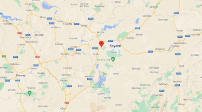 Kayseri'de peş peşe korkutan deprem
