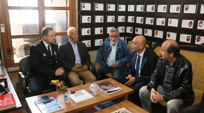 Müdür Gezer ziyaretlere başladı
