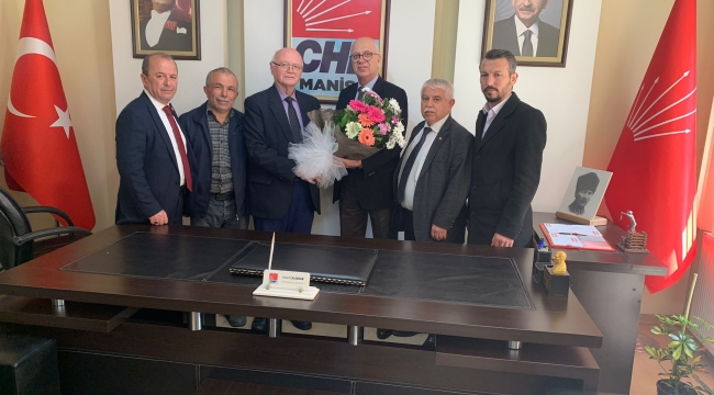 Oda başkanları CHP il başkanı Çalışkan'ı ziyaret etti