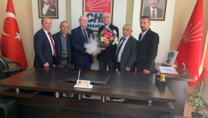Oda başkanları CHP il başkanı Çalışkan'ı ziyaret etti
