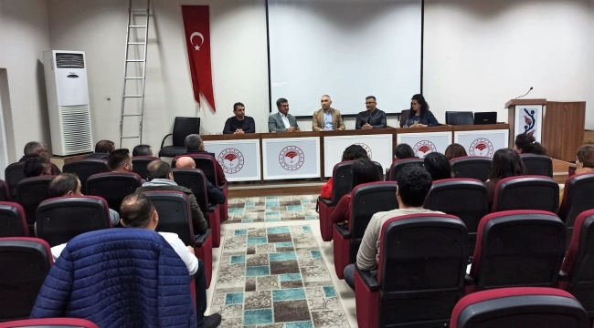 Şap hastalığının ele alındığı toplantı yapıldı