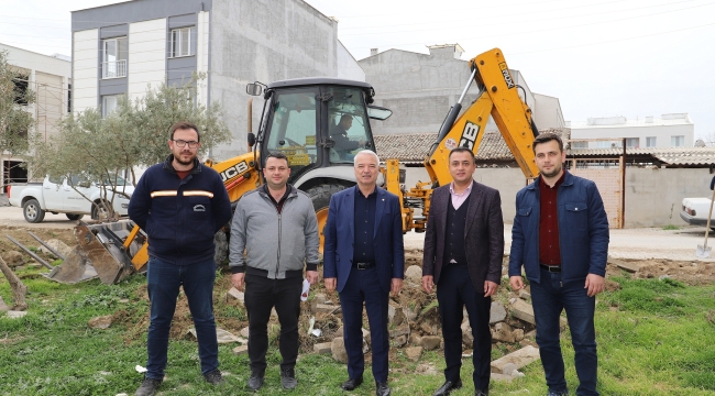 Saruhanlı yeni parka kavuşutor