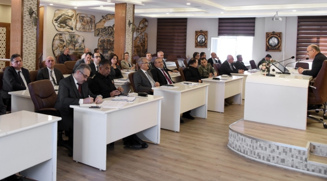 Seçim güvenliği toplantısı yapıldı