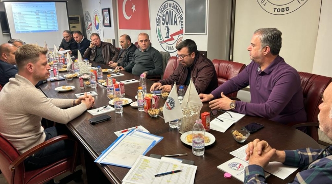 Üyelere depremde yapılan yardımlar anlatıldı