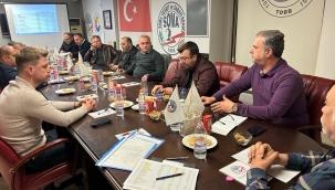 Üyelere depremde yapılan yardımlar anlatıldı