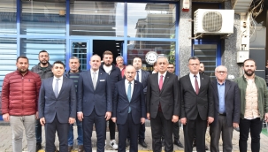 Vali Karadeniz'den yardım yapanlara teşekkür ziyareti