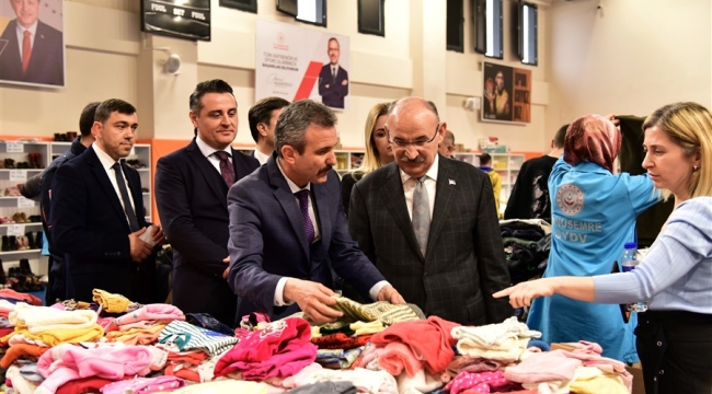Vali Karadeniz, yardımsever kuruluşları ziyaret etti