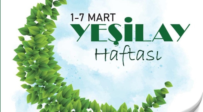 Yeşilay haftası başladı