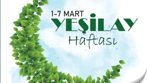 Yeşilay haftası başladı