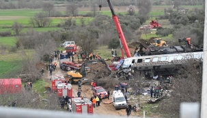Yunanistan'da tren kazası: 32 ölü,85 yaralı