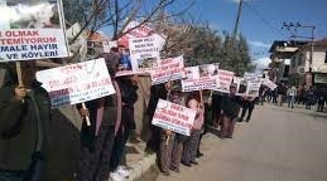 Yüzlerce üretici temiz çevre için yürüdü
