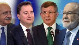 4 parti CHP listesinde seçime girecek