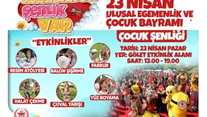 Akhisar'da 23 nisan şenlikleri