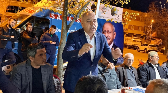 Akhisar millet ittifakından mahalle ziyaretleri