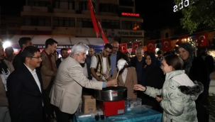 AKP'den vatandaşlara şerbet ikramı