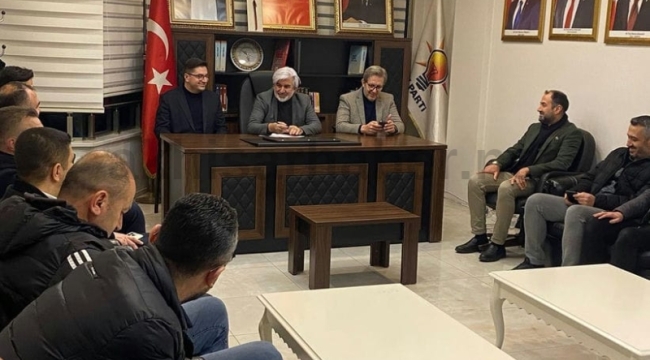AKP il başkanı Akhisar'da