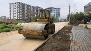 Alaşehir'de belediye çalışıyor