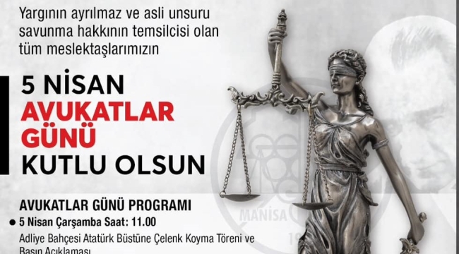 Avukatlar günü kutlanıyor