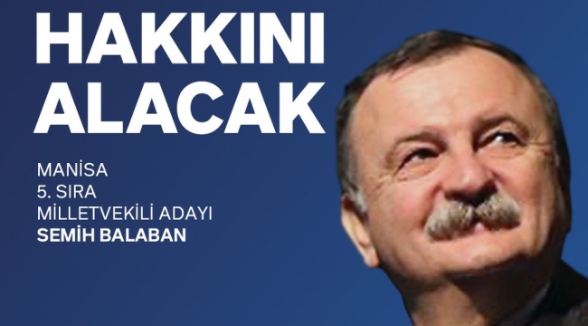 Balaban'ın seçim afişleri toplatıldı