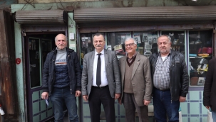 Balaban,Kula'da esnaf ziyaretinde