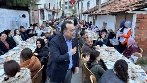 Balkan göçmenleri iftarına başkan Dutlulu'da katıldı