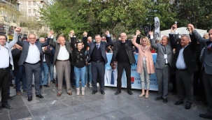 Basın toplantısına mitinge dönüştü