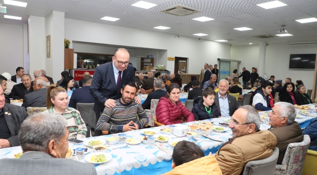 Başkan Akın,şehit aileleri ve gazilere iftar verdi