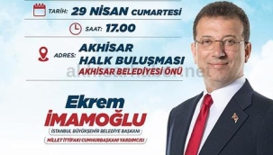 Başkan Dutlulu davet etti,İmamoğlu Akhisar'a geliyor