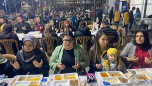 Başkan Yavaş ve yönetimi Sarıgöl'de iftara katıldı